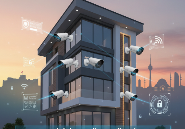 Ankara 5 Kameralı Güvenlik Sistemi Kurulumu 3 Katlı Binanız İçin Kapsamlı ve Profesyonel Çözümler